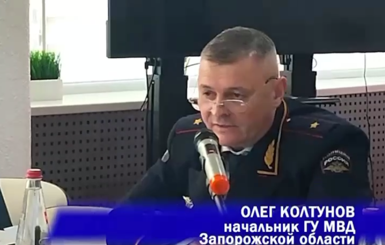 Отдельно скажем пару слов и о “главе” полиции Запорожской области Олеге Колтунове.